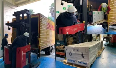 Colombia recibió 200.070 dosis de vacunas del laboratorio Pfizer.