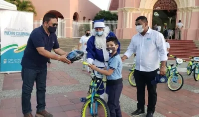 El Alcalde de Puerto Colombia, Wilman Vargas Altahona.