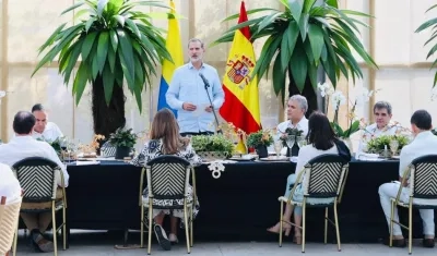 El rey de España, Felipe VI.