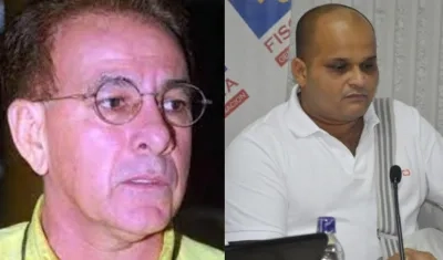 Eudaldo Tito y Ángel Berrocal, alias 'El Gocha'. 