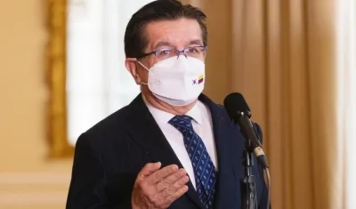 Fernando Ruiz, ministro de Salud de Colombia.