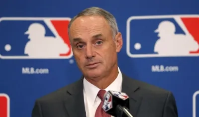 Robert Manfred, comisionado de la MLB. 