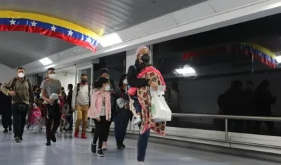 El plan "Vuelta a la patria", financiado por el gobierno de Nicolás Maduro.