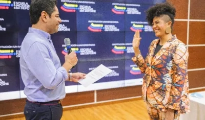 Daniela Maturana es la nueva viceministra del Deporte.