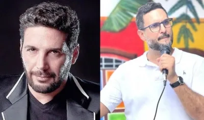 Agmeth Escaf y Miguel Ángel Del Río.