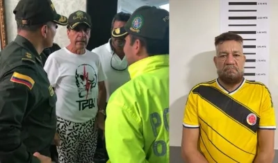 Rodolfo 'Fito' Acosta' y Cristobal Cabrales. 