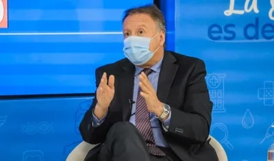 Luis Alexánder Moscoso, viceministro de Salud.