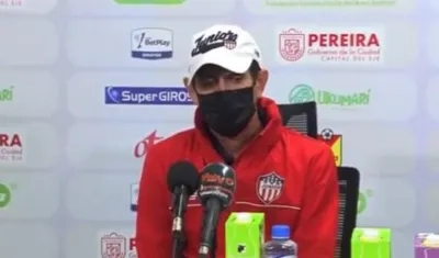 El estratega de Junior, Arturo Reyes.