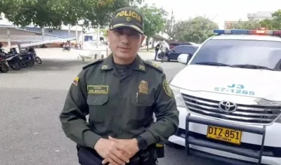 El coronel Jhon Sepúlveda, comandante operativo de la Policía Metropolitana de Barranquilla.