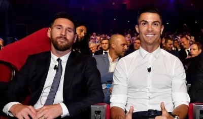 Lionel Messi y Cristiano Ronaldo.