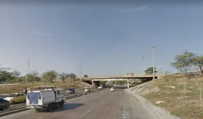 Puente de la calle 30 con Circunvalar. 