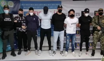 Los dragoniantes del Inpec que son señalados por la Fiscalía. 