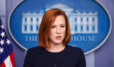 La portavoz de la Casa Blanca, Jen Psaki.