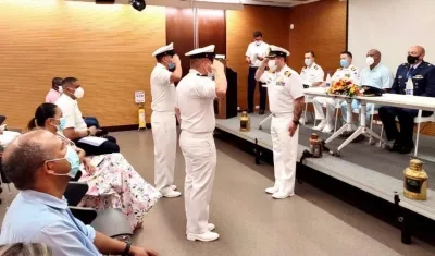 Ceremonia de posesión de los Capitanes de Puerto.