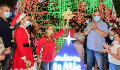 La Gobernadora del Atlántico, Elsa Noguera.