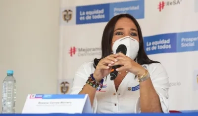 Susana Correa, directora de Prosperidad Social.