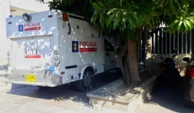 El cuerpo de la víctima fue llevado a Medicina Legal. 