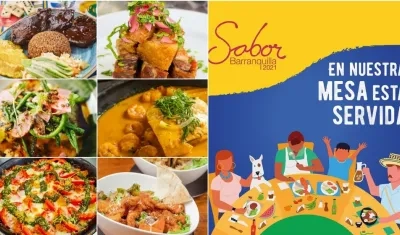 La mesa está servida en Sabor Barranquilla 2021 desde este jueves 9 de diciembre.