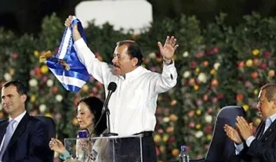 Daniel Ortega, Presidente de Nicaragua.