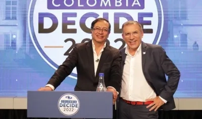 Gustavo Petro y Roy Barreras.