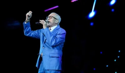 El cantante Paquito Guzmán.