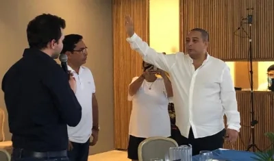 Juan Ospino tomó posesión como Presidente del Concejo de Barranquilla.