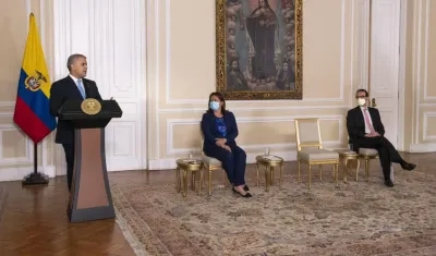 El Presidente de la República, Iván Duque.