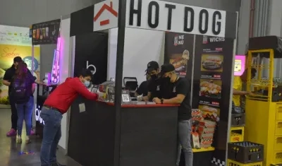 Uno de los stands de Sabor Barranquilla. 