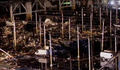 Uno de los lugares afectados. 