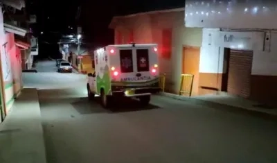 Lugar de los hechos en Betulia.