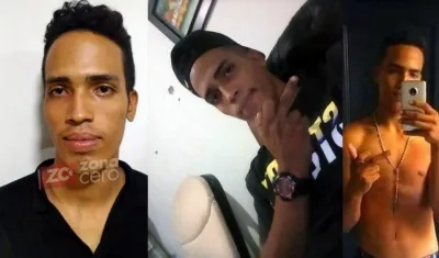 El hombre capturado con la gorra negra, que presumiblemente fue hallada en el caso de Puerto.
