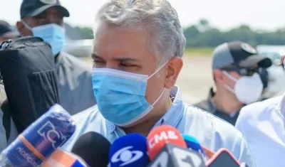 Iván Duque, presidente de Colombia.