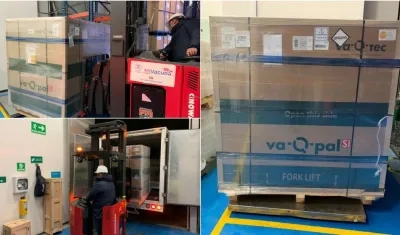 A las bodegas de Minsalud están las 1.436.350 dosis de vacunas del laboratorio Janssen contra el Covid-19.