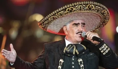 Vicente Fernández, cantante mexicano fallecido este domingo a los 81 años.