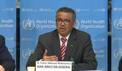 Tedros Adhanom Ghebreyesu, director general de la OMS.