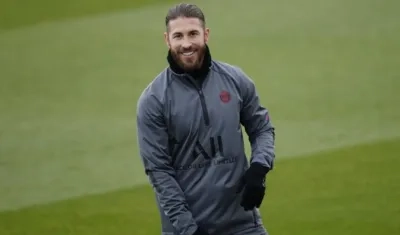 Sergio Ramos, jugador del PSG.