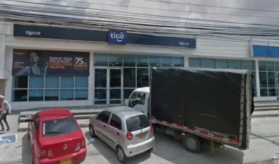 Local comercial víctima de la delincuencia. 