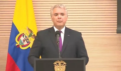 Iván Duque, Presidente de Colombia.