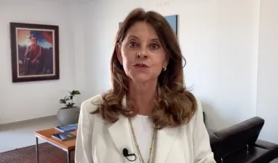 La canciller y vicepresidenta colombiana, Marta Lucía Ramírez.