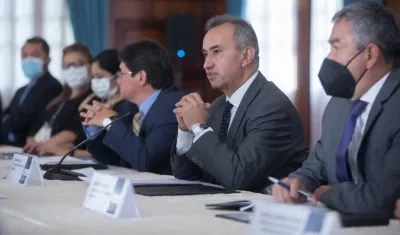 El vicecanciller ecuatoriano, César Montaño.