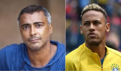 Romario y Neymar Jr.