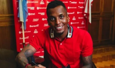 Sebastián Rincón, hijo de Freddy Rincón.