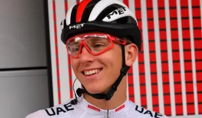  Tadej Pogacar, ciclista esloveno.