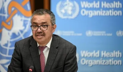 Director general de la OMS, Tedros Adhanom Ghebreyesus.