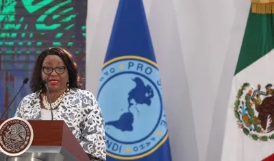 La directora de la Organización Panamericana de la Salud (OPS), Carissa Etienne.  