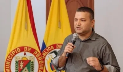 Carlos Maya, alcalde de Pereira. 