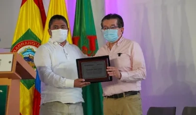 El Ministro y el Secretario de Salud de Barranquilla