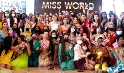 Participantes en el certamen.