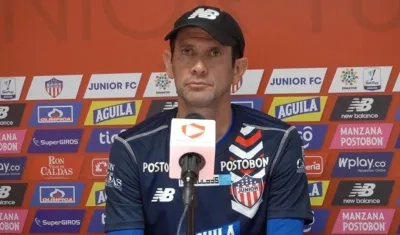 Arturo Reyes, extécnico de Junior. 
