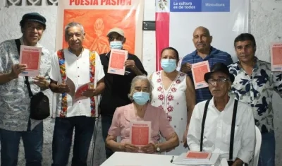 Acto de presentación de la obra.